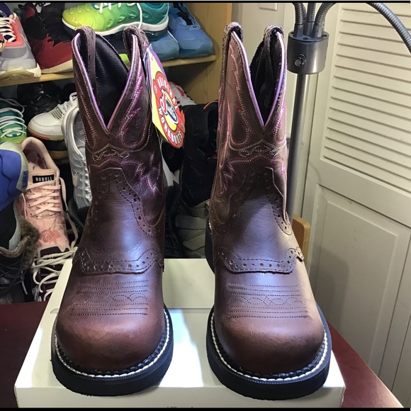 Justin Wkl9980 Safety Toe Work Boots - Womens - Picture 3 of 16